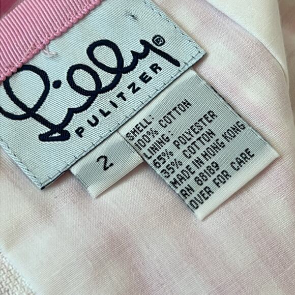Beautiful EUC Vintage Lilly Pulitzer Skirt Size 2 Preppy Classic Country Club - Picture 13 of 16